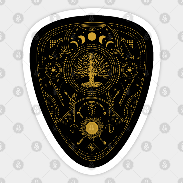Tree Of Life Pagan Symbol Tree Of Life Sticker TeePublic
